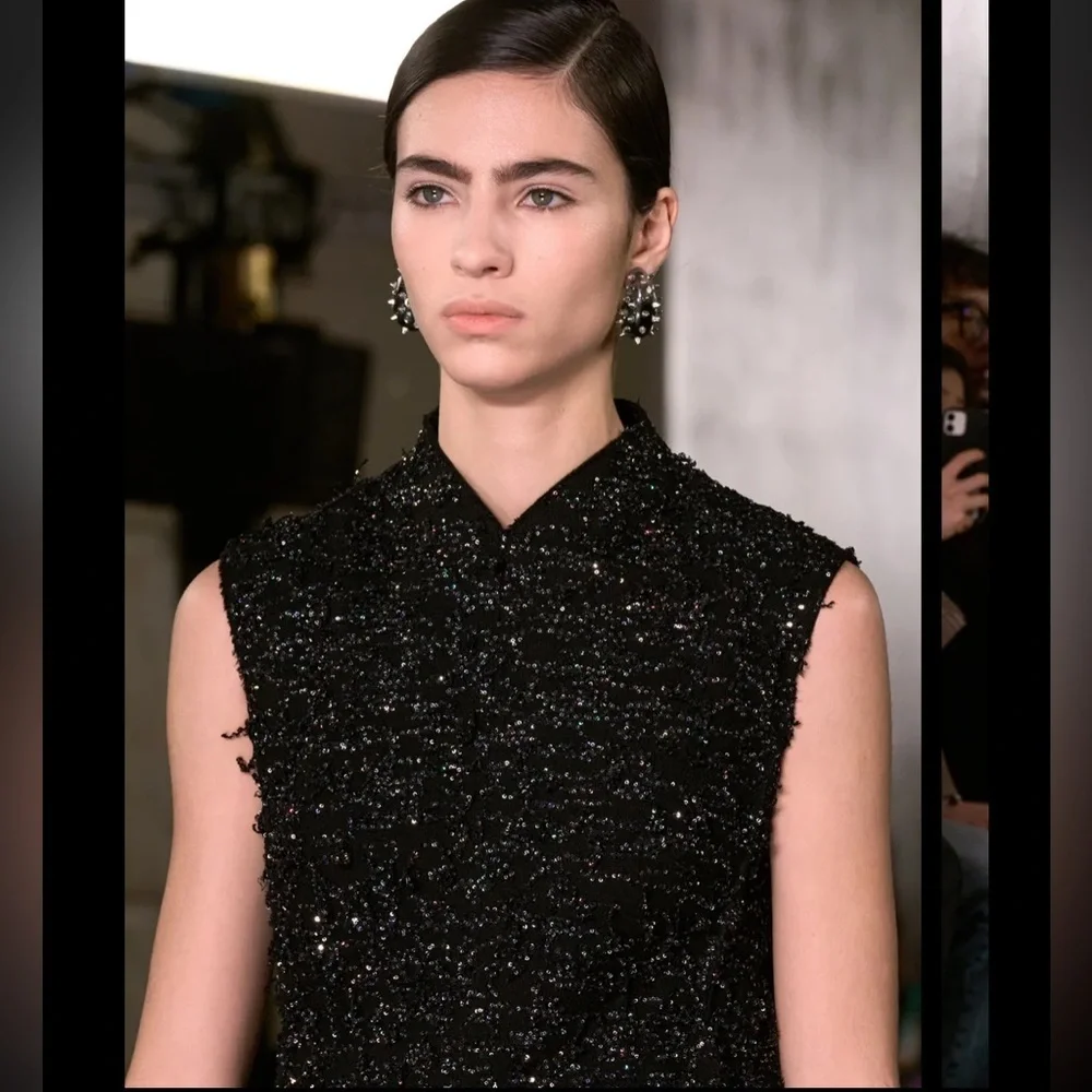 New Tory Burch Sequined Fringe Dress